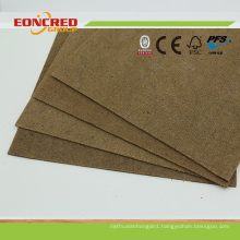 Dark Brown 3mm Hardboard with Smooth Surface and Rough Back